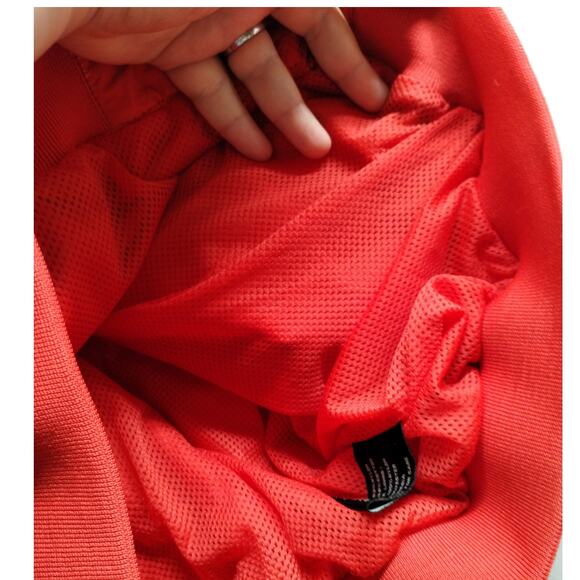 Jos. A. Bank Men's Size Small Water Repellant Red Mock Neck Zip-Up Rain Jacket - Picture 3 of 5